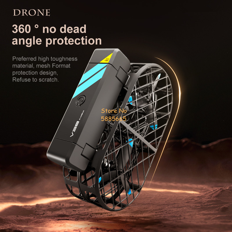 كاميرا 8K عالية الدقة 360 °    - مراجعة Drone Battery Case وسعره