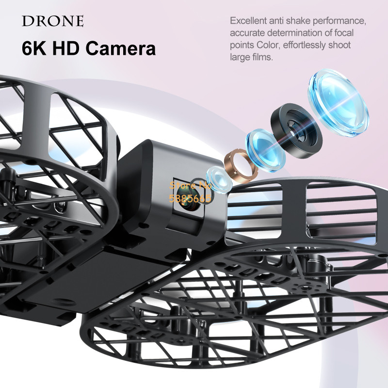 كاميرا 8K عالية الدقة 360 °    - مراجعة Drone Battery Case وسعره