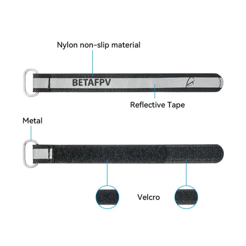 حزام بطارية FPV من BETAFPV سلس - مراجعة Drone Battery Strap وسعره