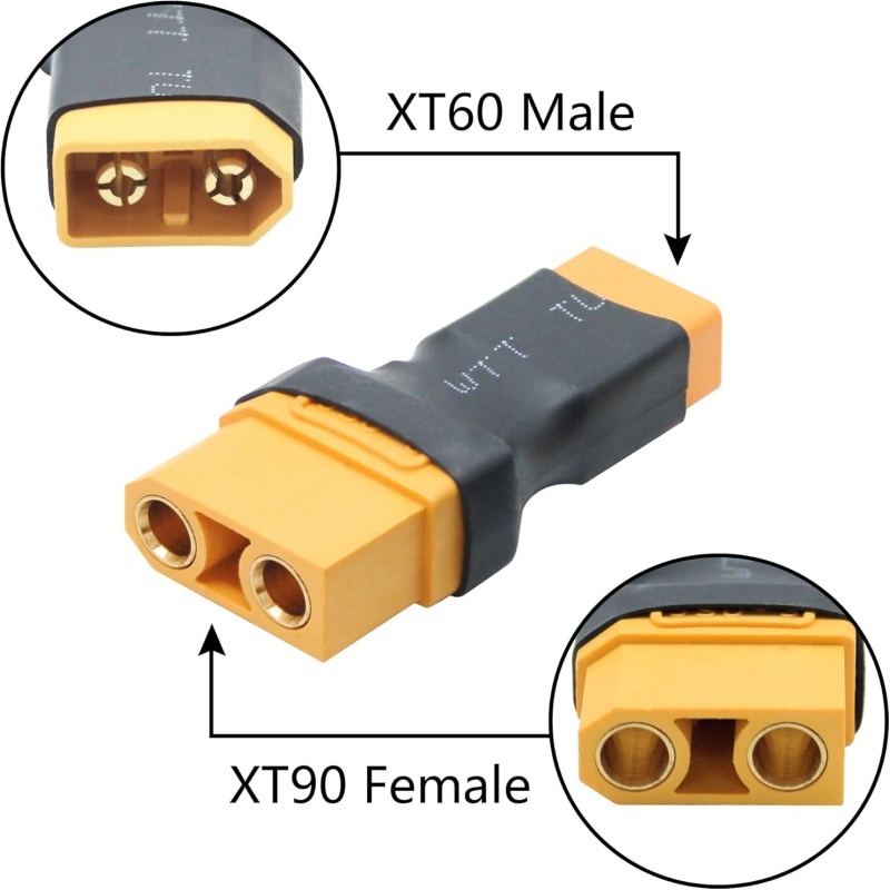 قطعتان/مجموعة، محول قابس XT90  - مراجعة Drone Battery Charger وسعره