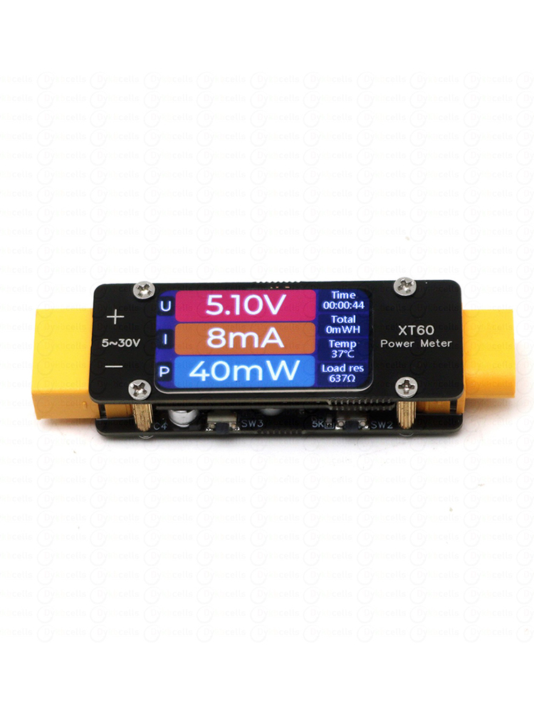 2mA-64A تيار مستمر XT60 مقياس  - مراجعة Drone Battery Voltage Checker وسعره
