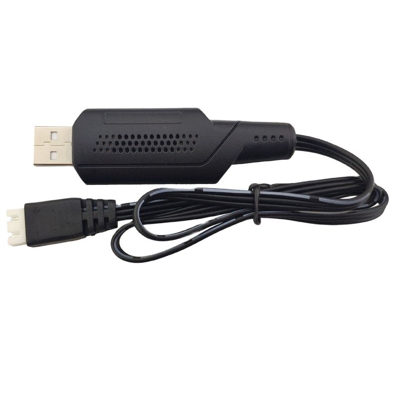 كابل شاحن USB سريع 7.4 فولت 2  - مراجعة Drone Battery Charger وسعره