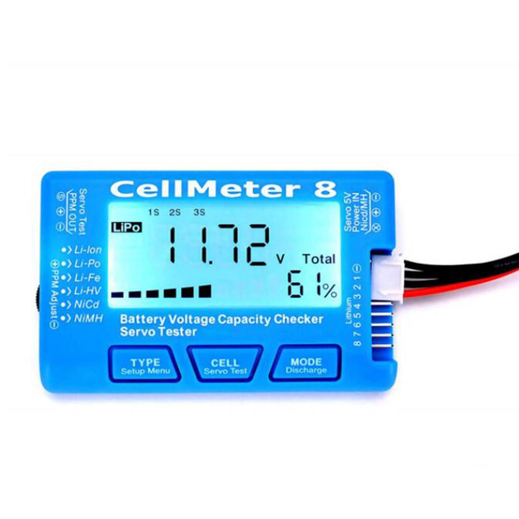 جهاز فحص جهد البطارية الرقمي،  - مراجعة Drone Battery Voltage Checker وسعره